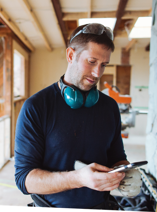 Mobile banking illustration